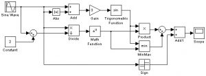 Xcos vs. Simulink® – Mathematical operations library conversion – x ...
