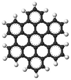 Hexabenzocoronene molecule